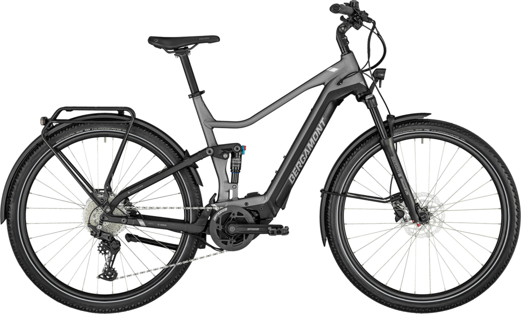 Bergamont E-Horizon FS Expert 2022 - Grå