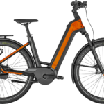Bergamont E-Ville Pro Belt Premium 2022 - Sort/Orange