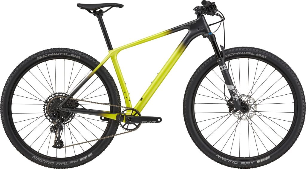 Cannondale 29 F-Si Carbon 5 2021 - Sort/Gul