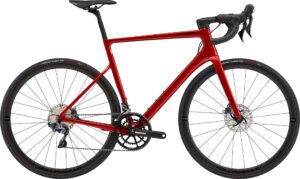 Cannondale SuperSix EVO HiMod Disc Ultegra 2022 – Rød