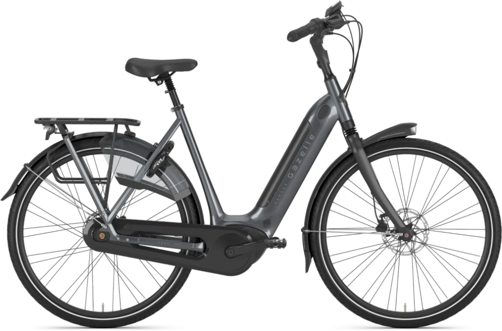 Gazelle ARROYO C8 HMB ELITE Dame 2022 - Grå