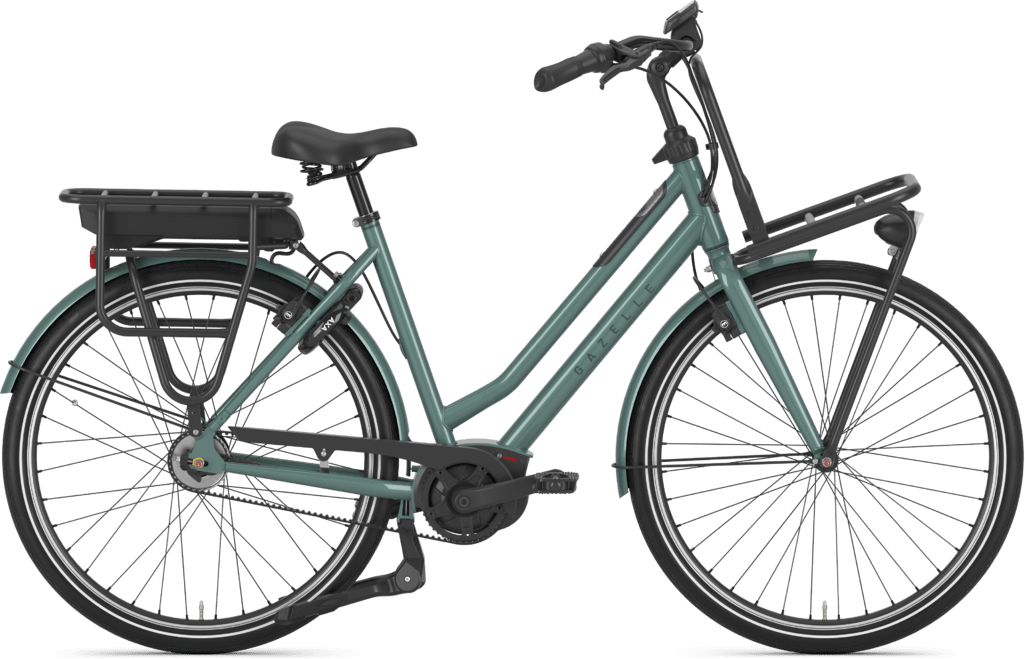 Gazelle HEAVYDUTYNL C5 HMB Belt Dame 2022 - Grøn