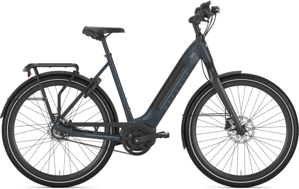 Gazelle ULTIMATE C8+ HMB BELT Dame 2022 - Blå
