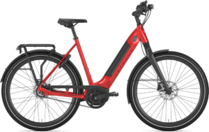 Gazelle ULTIMATE C8+ HMB BELT Dame 2022 – Rød