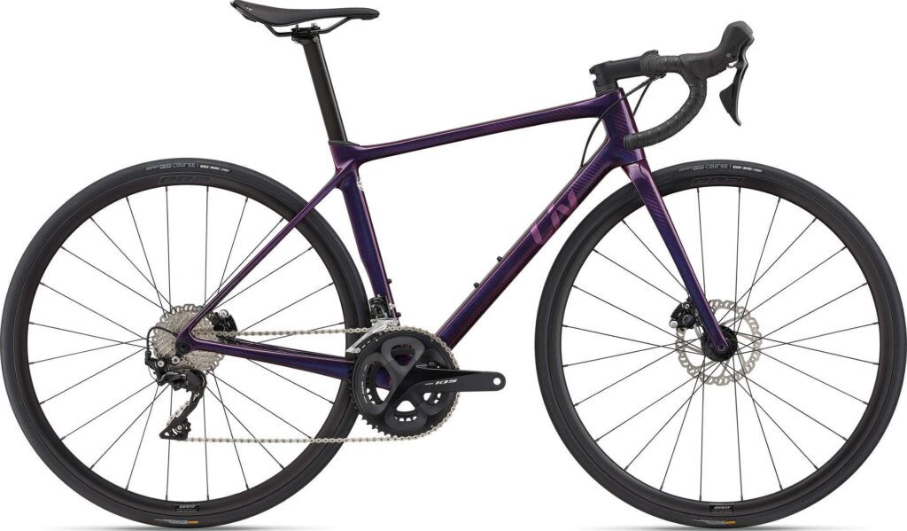 Giant Liv Langma Advanced 2 Disc 2022 - Lilla