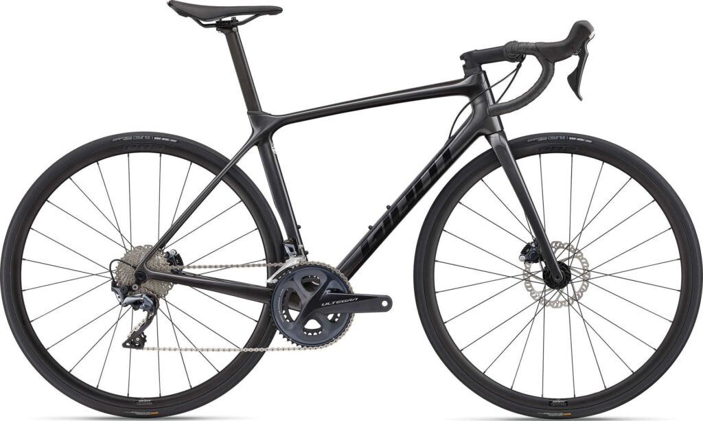 Giant TCR Advanced 1 Disc-Pro Compact 2022 - Sort/Grå/Sølv