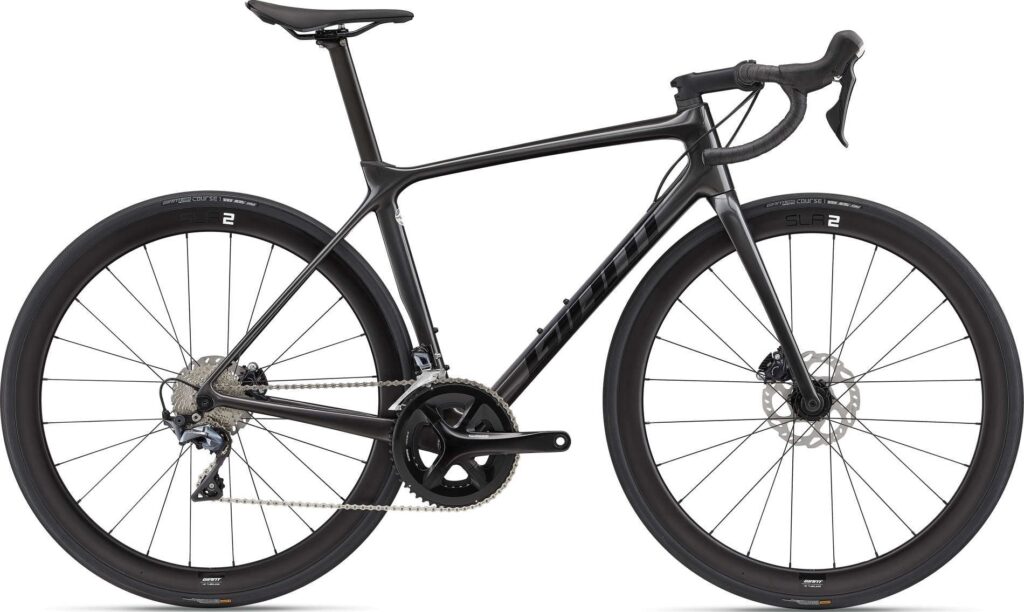 Giant TCR Advanced 1+ Disc-Pro Compact 2022 - Sort/Grå/Sølv