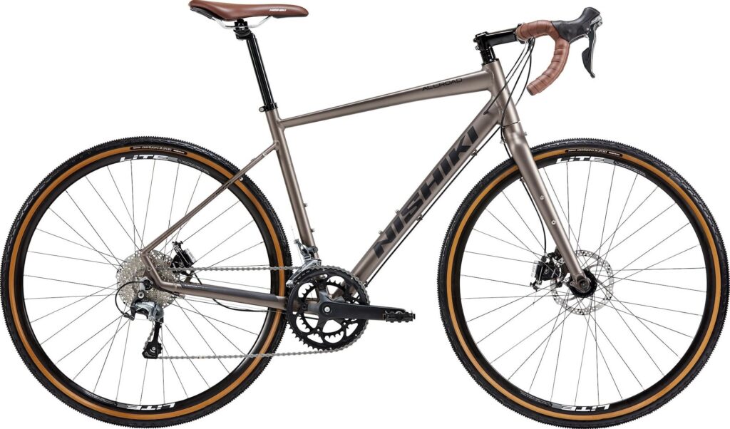 Nishiki All Road Herre 2021 - Sølv, Brun