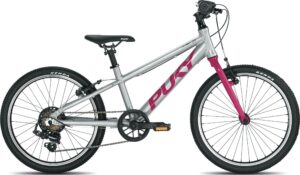 PUKY LS-PRO 20 Alu 20" – Sølv/lilla