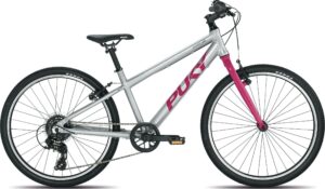 PUKY LS-PRO 24 Alu 24" – Sølv/lilla
