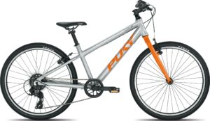 PUKY LS-PRO 24 Alu 24" – Sølv/orange