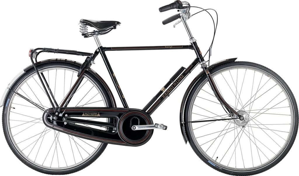 Raleigh Tourist de Luxe Herre 7g 2021 - Sort