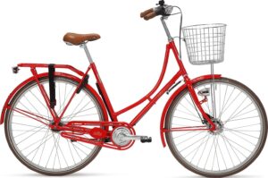 uVélo Classic Plus 7g Dame 2022 – Rød