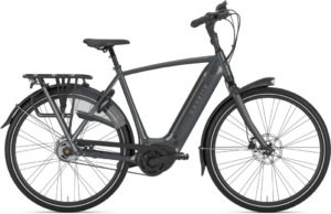 Gazelle GRENOBLE C5 HMB Belt 500wh Herre 2022 – Grå