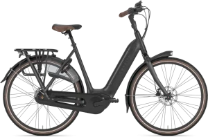 Gazelle GRENOBLE C8 HMB 500wh Dame 2022 – Sort