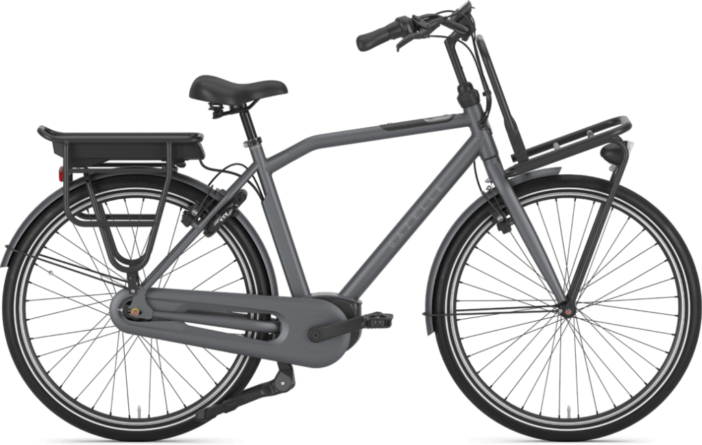 Gazelle HEAVYDUTYNL C7+ HMB 500wh Herre 2022 - Grå