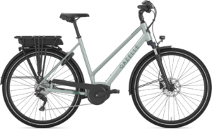 Gazelle MEDEO T9 HMB 400wh Dame 2022 – Grøn