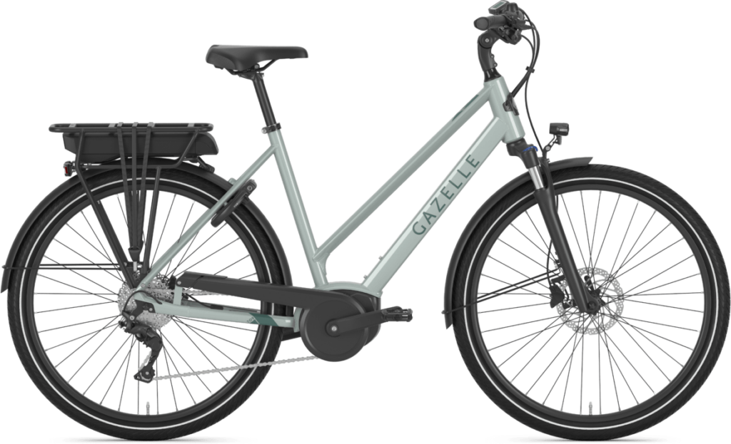 Gazelle MEDEO T9 HMB 500wh Dame 2022 - Grøn
