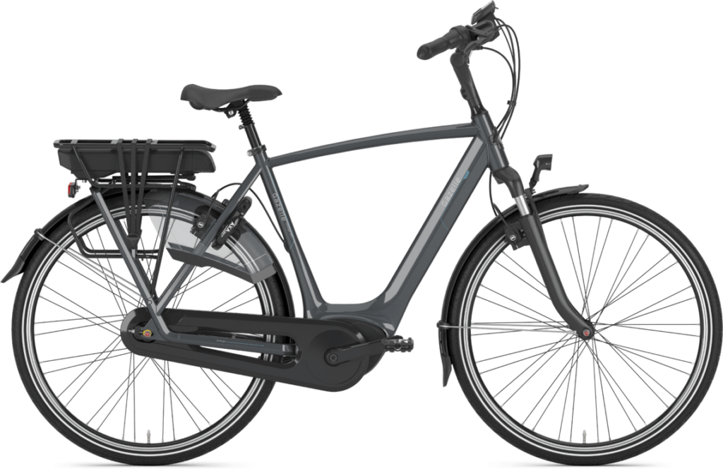 Gazelle ORANGE C7+ HMB 400wh Herre 2022 - Grå