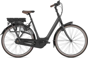 Gazelle ORANGE C8 HMB 400wh Dame 2022 – Sort