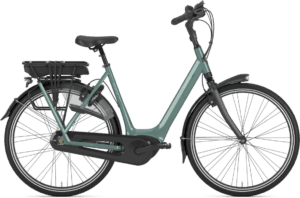 Gazelle ORANGE C8 HMB 500wh Dame 2022 – Grøn