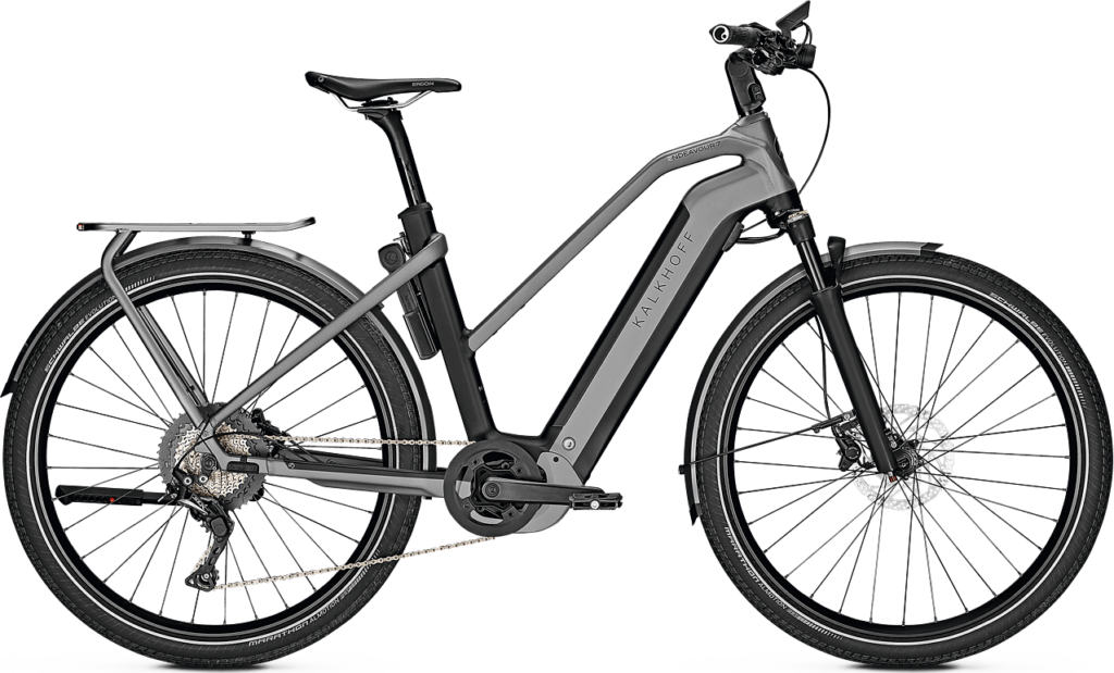Kalkhoff ENDEAVOUR 7.B ADVANCE Dame - Grå