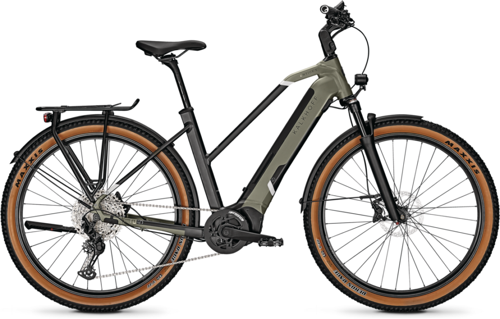Kalkhoff ENTICE 5.B ADVANCE+ Dame - Grøn