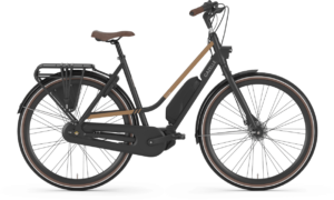 Gazelle CityGo C7 HMS 300wh Dame 2022 – Sort