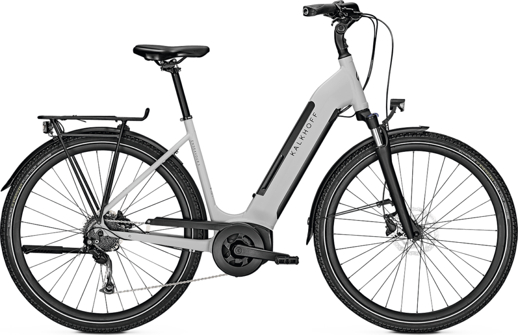 Kalkhoff ENDEAVOUR 3.B MOVE 500wh Dame - Grå/Hvid
