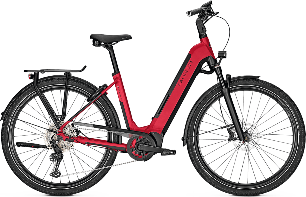 Kalkhoff ENDEAVOUR 5.B MOVE+ 625wh Dame - Rød
