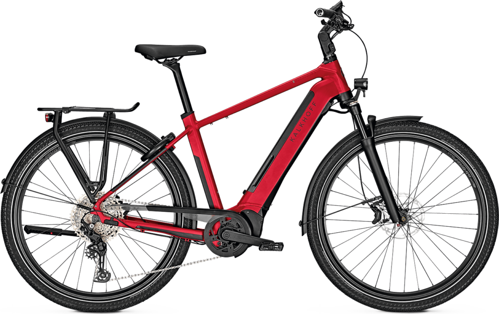 Kalkhoff ENDEAVOUR 5.B MOVE+ 625wh Herre - Rød