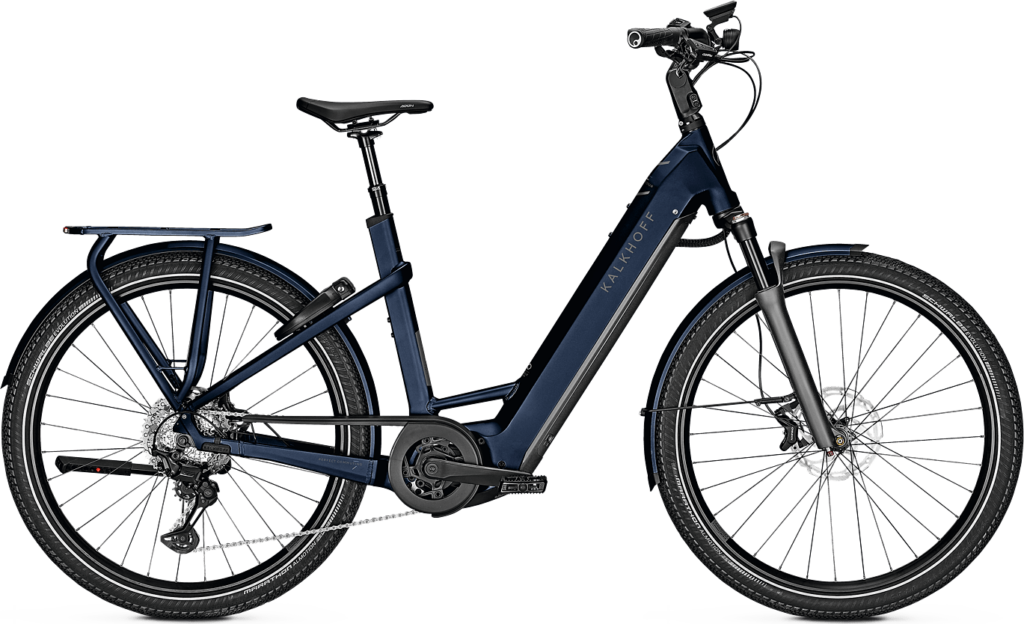 Kalkhoff ENDEAVOUR 7.B ADVANCE+ 750wh Dame - Blå