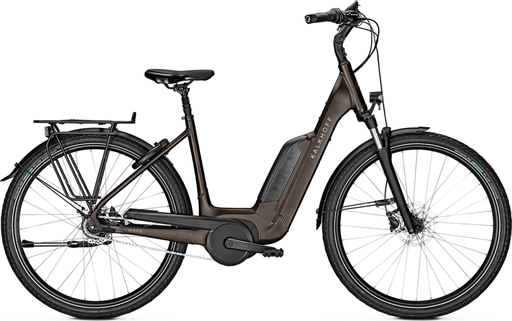 Kalkhoff IMAGE 1.B ADVANCE 500wh Dame - Grå