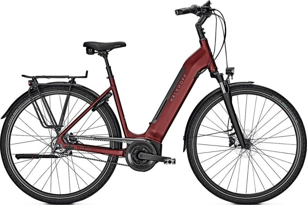 Kalkhoff IMAGE 3.B EXCITE 500wh Dame – Rød