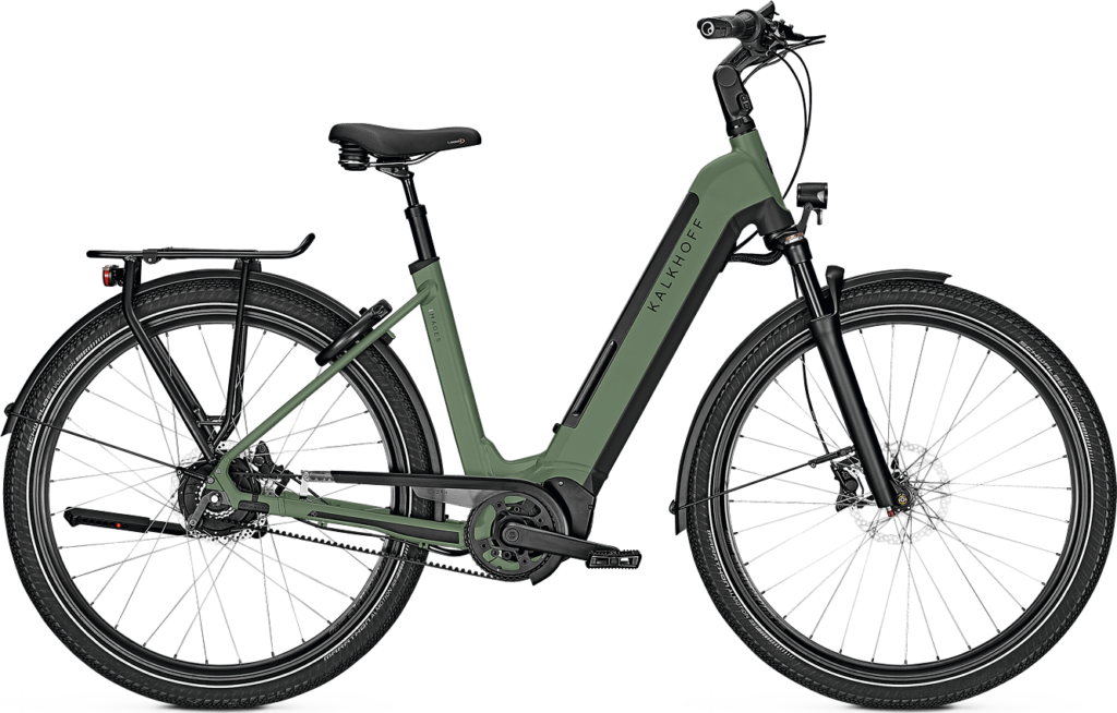 Kalkhoff IMAGE 5.B EXCITE+ 625wh Dame - Grøn