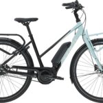 Trek District+ 2 500wh Dame 2022 - Sort/Turkis