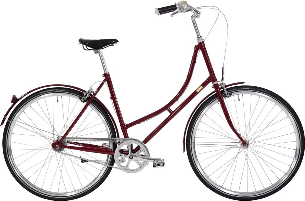 Bike by Gubi 7g Dame Fodbremse 2023 - Bordeaux