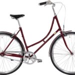 Bike by Gubi 7g Dame Fodbremse 2023 - Bordeaux