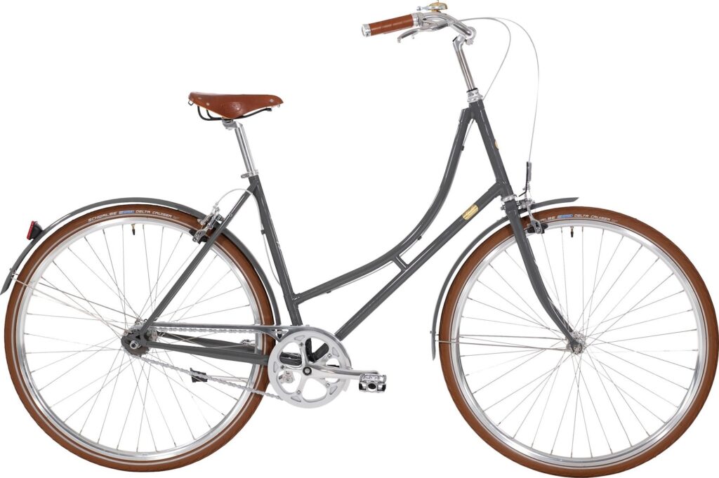 Bike by Gubi Auto 2g Dame Fælgbremse 2023 - Grå