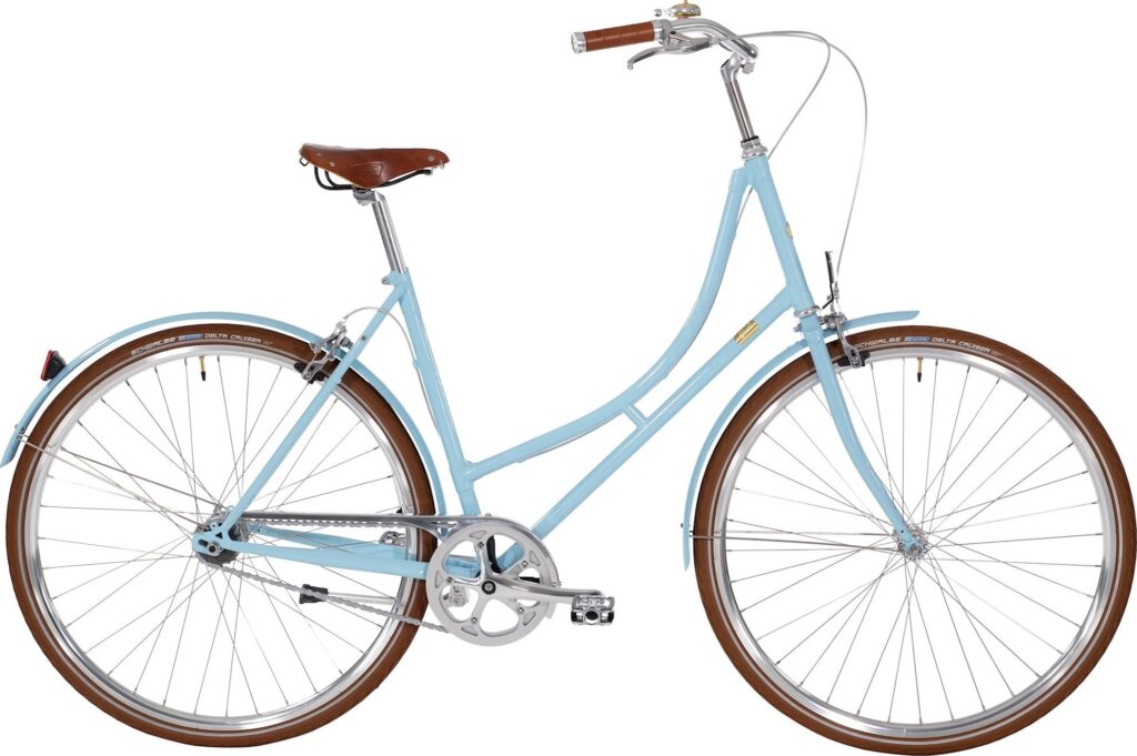 Bike by Gubi Auto 2g Dame Fælgbremse 2023 - Lyseblå