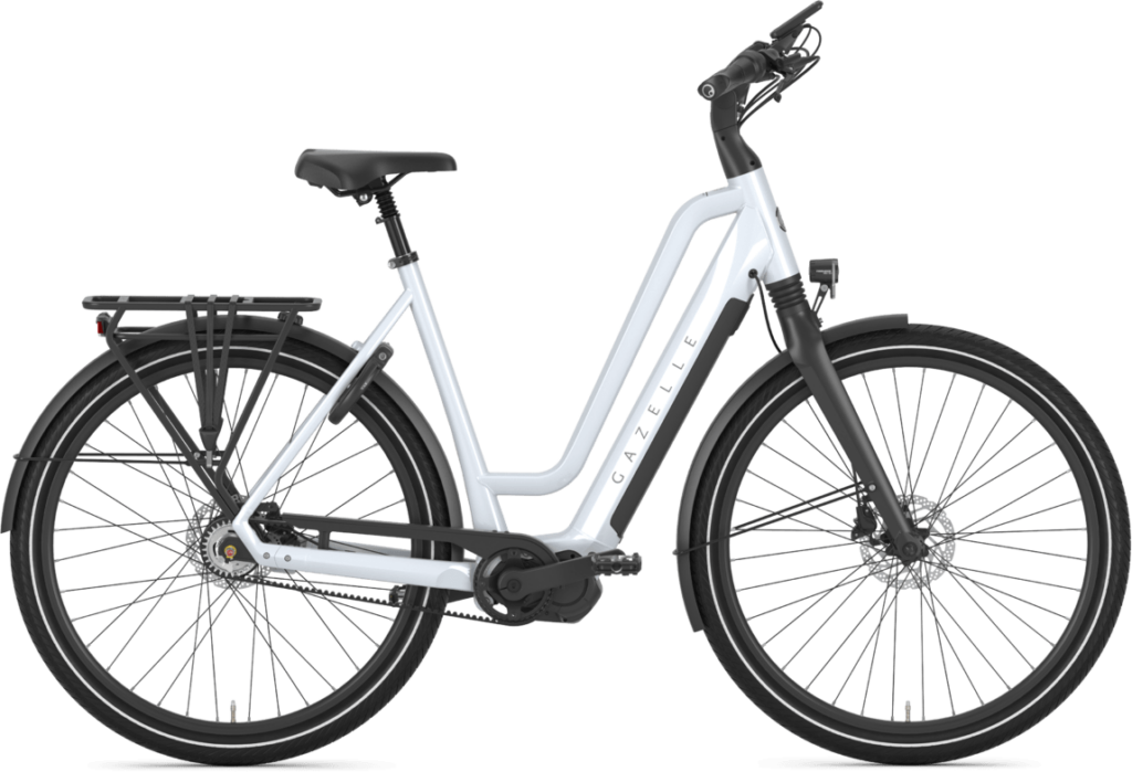 Gazelle Chamonix C5 HMS 500wh Dame 2023 -  Hvid