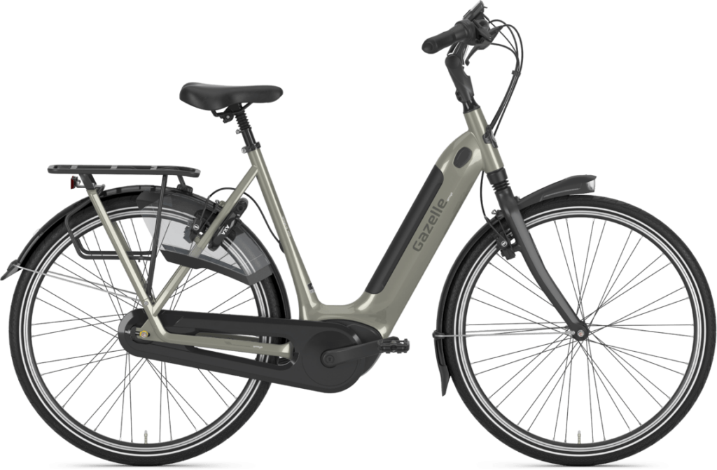 Gazelle Arroyo C8 HMB Elite Dame 2023 -  Grå
