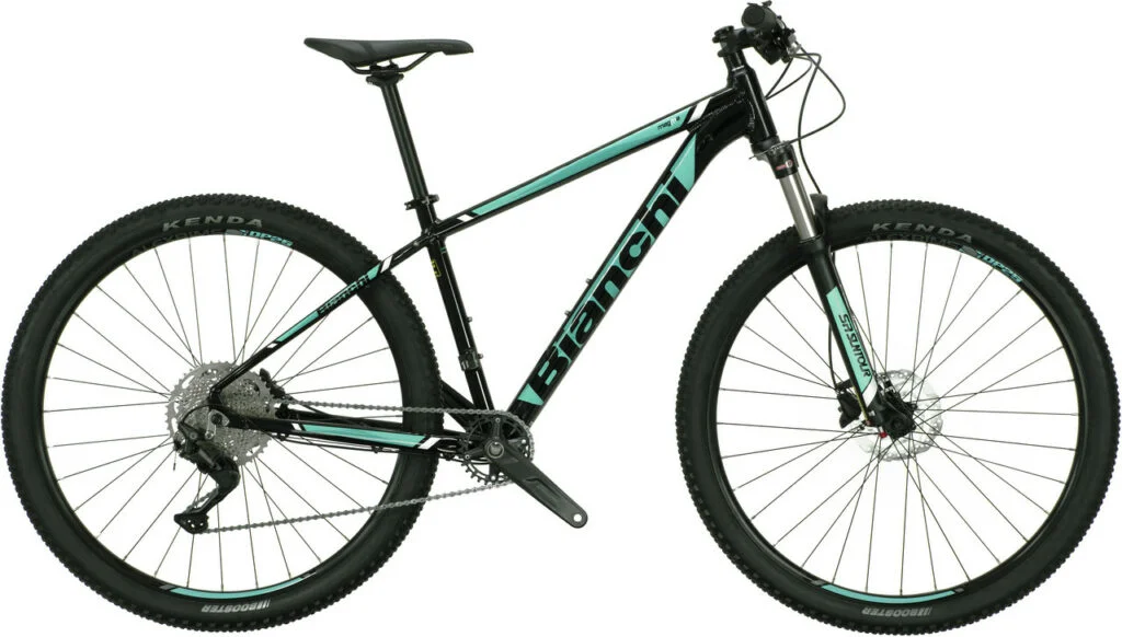 Bianchi Magma 9.1 Deore 10g -  Sort/Turkis