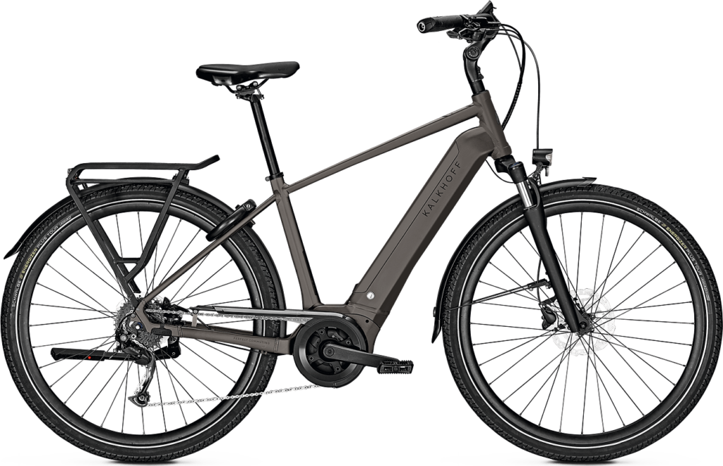 Kalkhoff ENDEAVOUR 3.B MOVE 500wh Herre 2023 - Grå