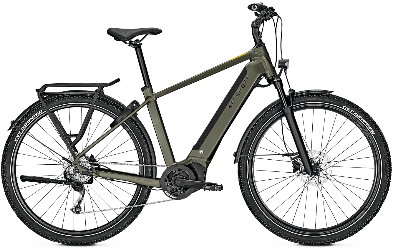 Kalkhoff ENTICE 5.B SEASON 625wh Herre 2023 - Grøn – Bikeland