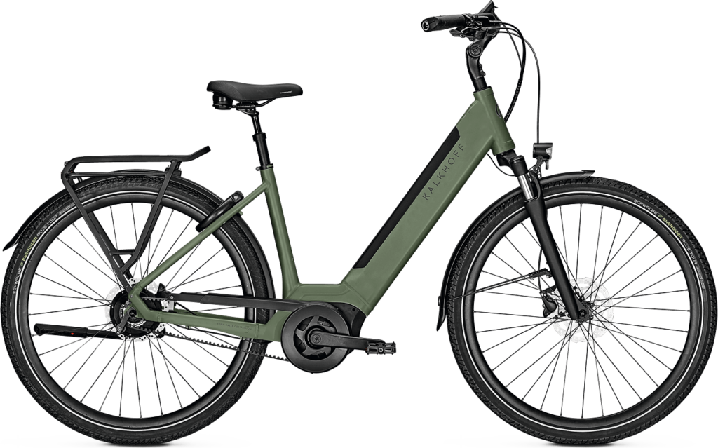 Kalkhoff IMAGE 3.B EXCITE 625wh Dame 2023 - Grøn