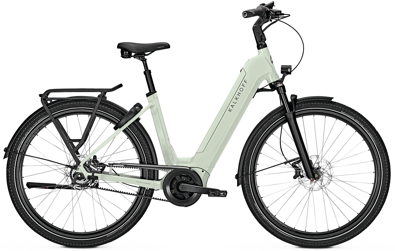 Kalkhoff IMAGE 5.B ADVANCE+ 625wh Dame 2023 - Grå – Bikeland