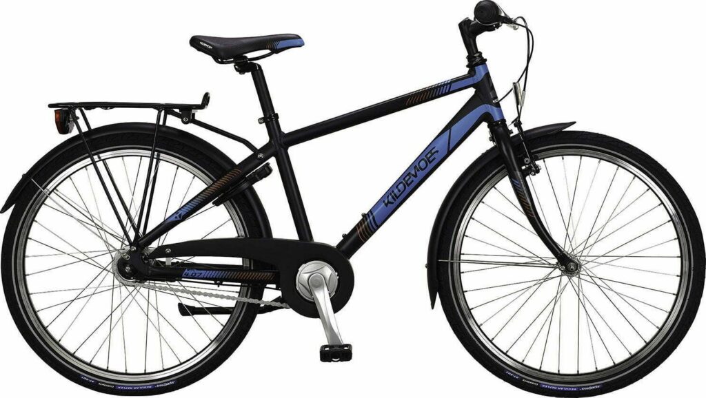 Kildemoes Bikerz Urban 7g 24" Dreng 2023 - Sort