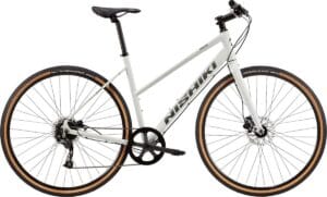 Nishiki Pace Dame 8g Acera 2023 – Hvid/Grå