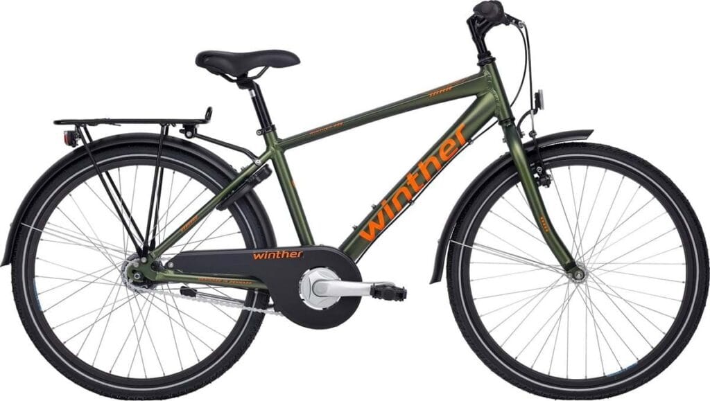 Winther 300 Alu Dreng 24" 7g 2023 – Grøn